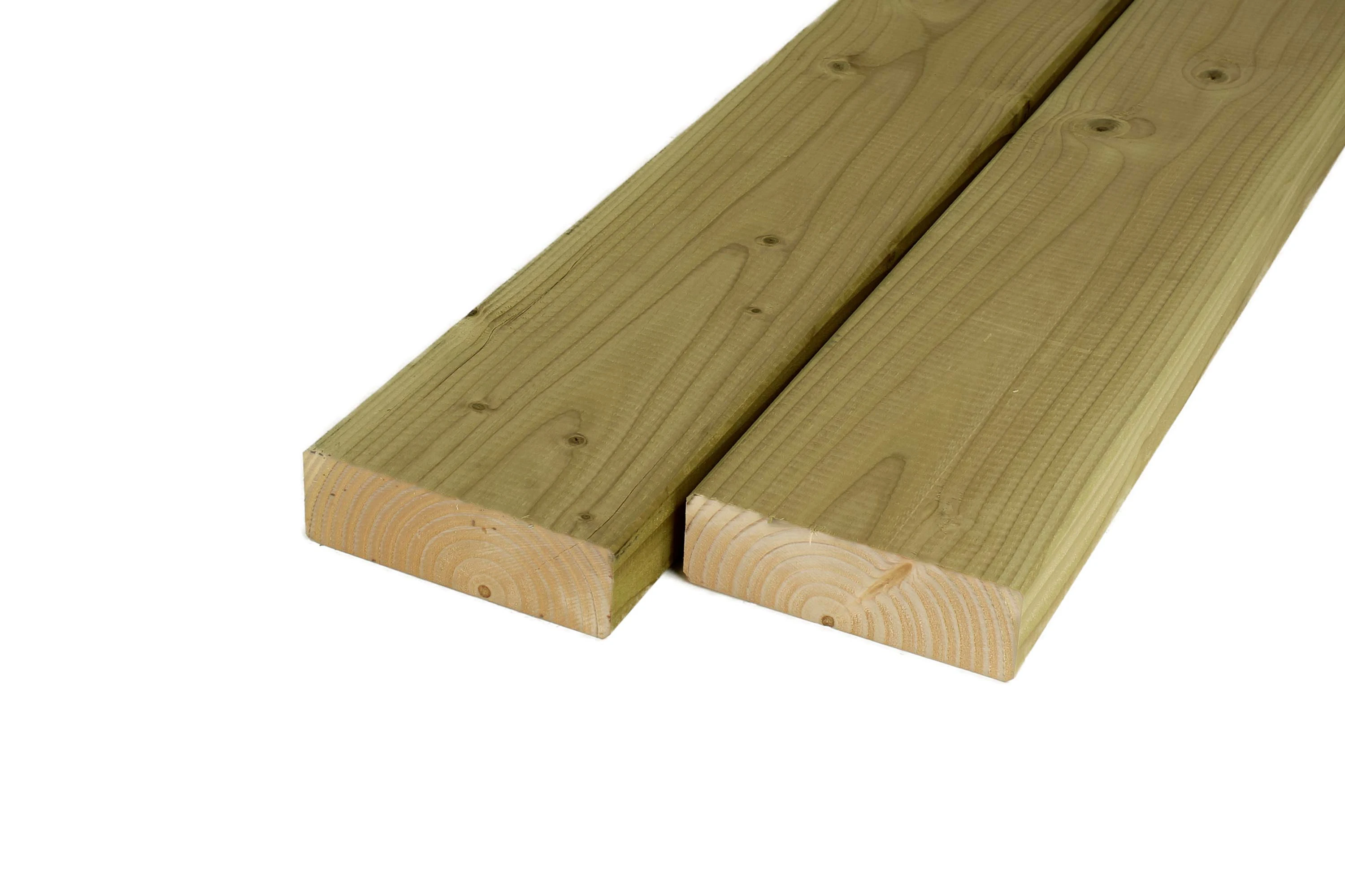Douglas Balk 4.5 x 14.5 cm (45 x 145 mm) Geschaafd Geïmpregneerd - Lengte 600 cm - Afbeelding 1